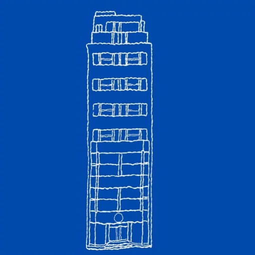 Bohuslav Fuchs: Hotel Avion  - vyšívací sada